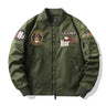 Aviator Men's Jacket Embroidered Baseball Uniform Eagle Jacket Air Force Outdoor High Quality Military Tactical Coat Veste Homme