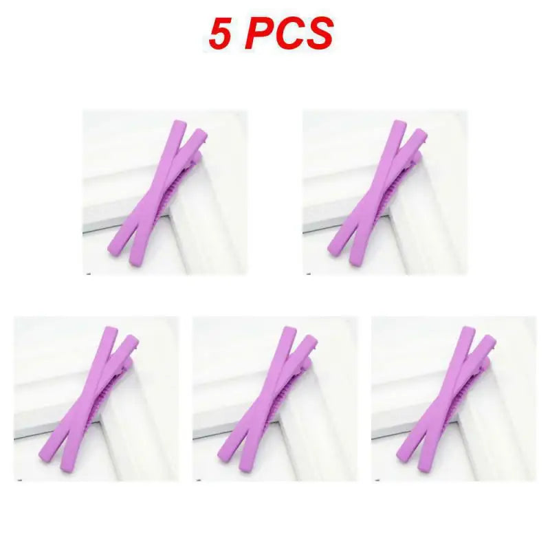 1~100PCS Matte Stylish And Eye-catching Matte Hair Clip For Curly Hair Popular Hair Clip Best-selling Hairpin Candy Color