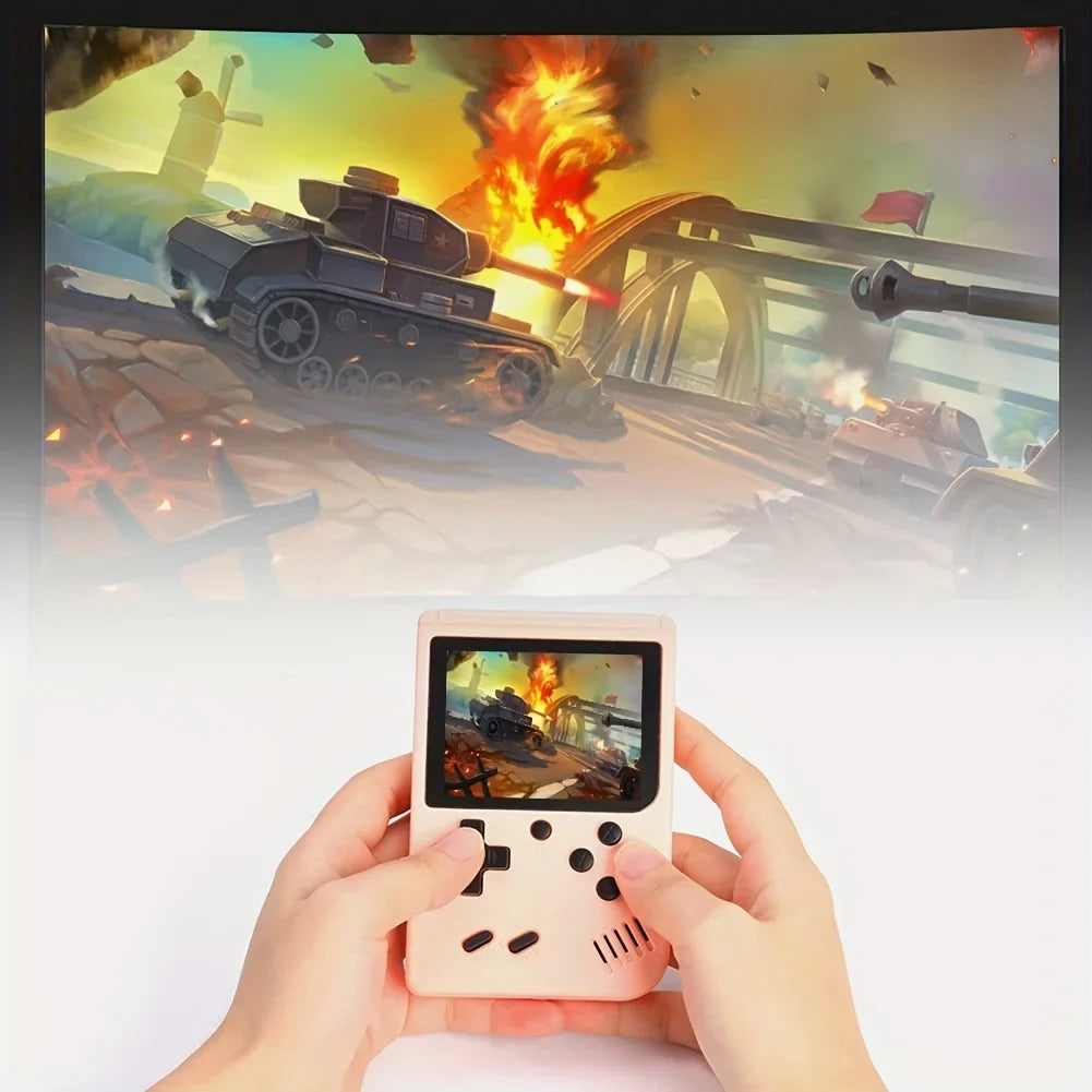 2.4 Inch Lcd Screen Retro Video Games Console Built-in 400 Handheld Portable Pocket Mini Game Player for Christmas Gift