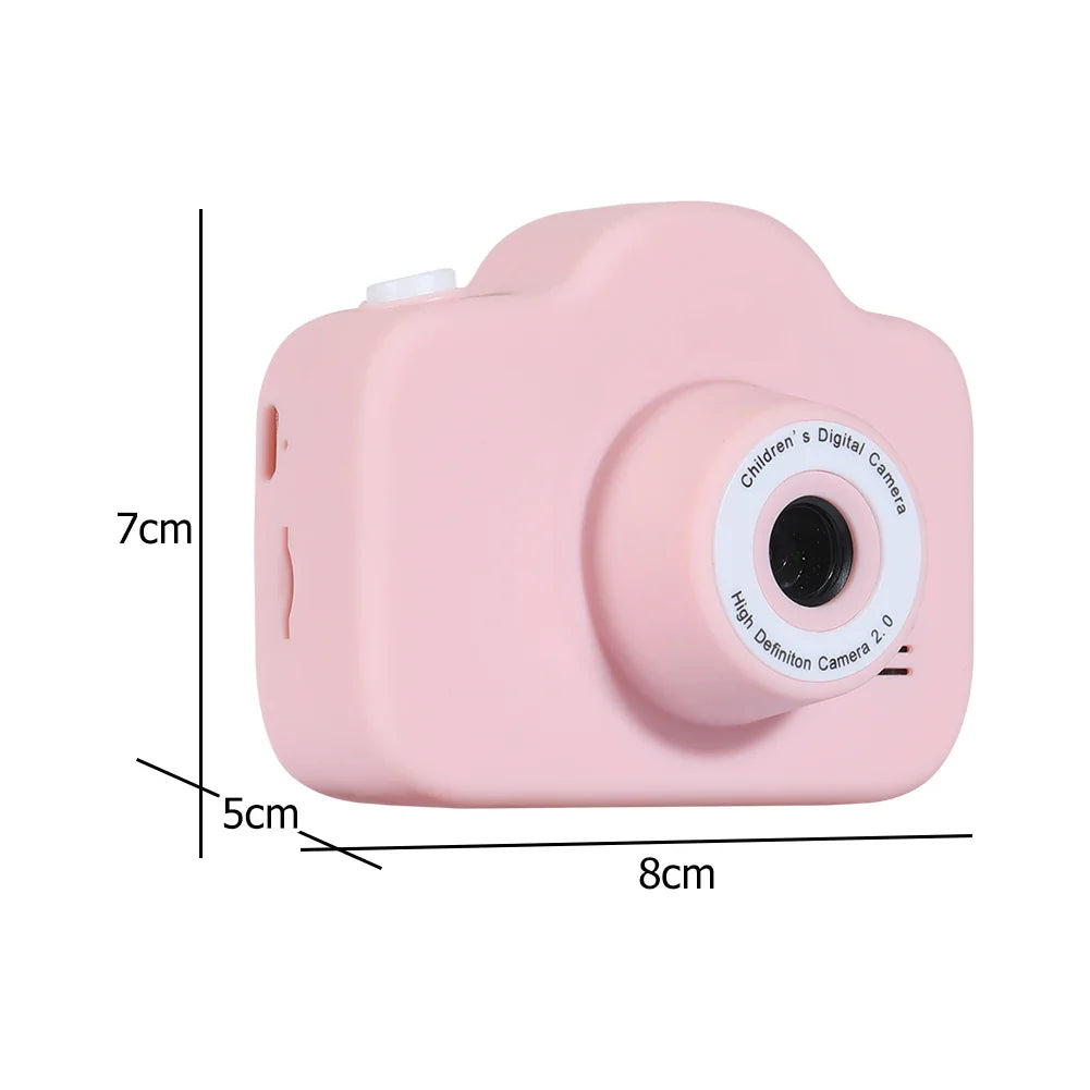 Mini Digital Camera Multifunctional Digital Camcorder Toy with Lanyard Digital Video Camera USB Charging for Kids Holiday Gifts