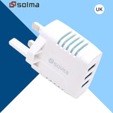 New UK Standard LED Charge Charger 3 ports USB Plug for Mobile Phone Travel Charger Universal Style Adapter