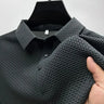 -VIP Link2 , Upto 5XL Summer New Men's Lop-up Hollow Short-sleeved Polo Shirt Ice Silk