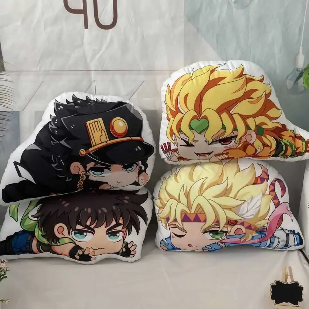 10/45cm Japanese Anime Animation Derivatives Pillow Toys Plush Filling Kujo Jotaro Plush Doll Home Decoration for Children Gift