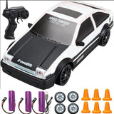 2.4G Drift Rc Car 4WD RC Drift Car Toy Remote Control GTR Model AE86 Vehicle Car RC Racing Car Toy for Children Christmas Gifts