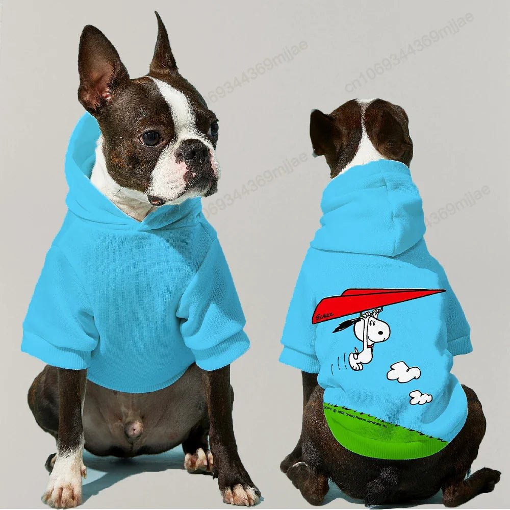 Disney  Hooded Sweater French Bull Dog Clothes for Small Dogs Apparel Pet Clothing Apparels Pug Dogs' Clothing 2023 Costume Suit