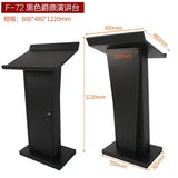 Simple Modern Class Furniture Church Lectern Speech Table Reception Desks Solid Wood Front Desk Cashier Desk Hotel Podium Tables