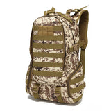 Men's mountaineering bag 3p backpack professional outdoor sports hiking bag 35L high-capacity camouflage tactical backpack