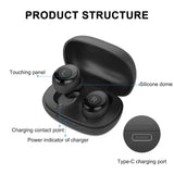 Rechargeable Bluetooth Hearing Aids Wireless Mini Adjustable Sound Amplifier Invisible Mobile Phones Audifonos Free Shipping