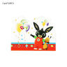 Rabbit Theme Birthday Party Decoration Cartoon Animal Panda Animal Happy Birthday Cake Topper Baby Shower Party Supplies Balloon