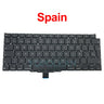 New Laptop A2337 Keyboard For Macbook Air 13" M1 A2337 Keyboard Replacement US UK FR SP IT DE RU AE Layout 2020 Year