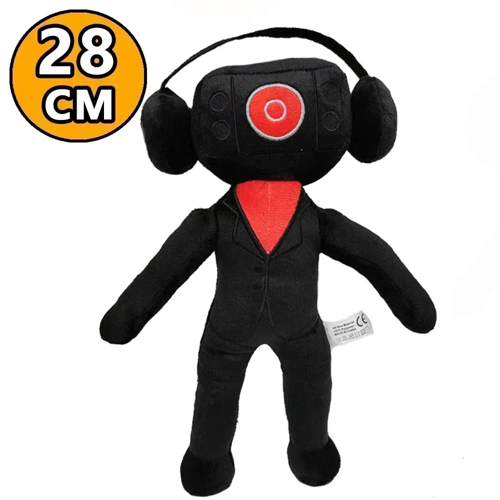 61style Skibidi Toilet Plush Cameraman TV Man Dop Dop Yes Yes Titans Camcordeman Speakerman Speaker Man Plush Soft Stuffed Doll