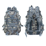 Men's backpack large capacity hiking camping canvas travel backpack men's camouflage sports outdoor tactical backpack