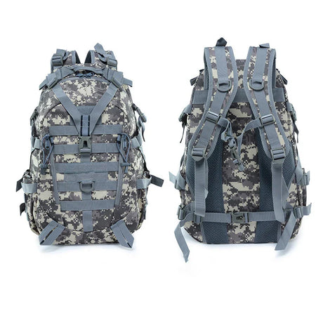 Men's backpack large capacity hiking camping canvas travel backpack men's camouflage sports outdoor tactical backpack