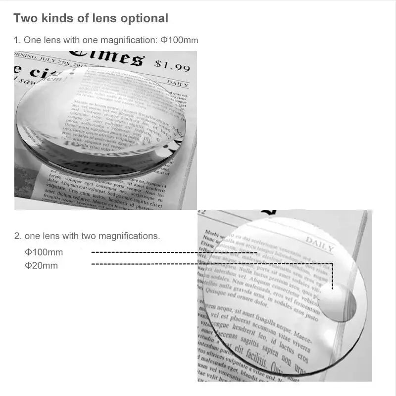 15X White Foldable Magnifying Glass with LED Light Third Hand Soldering Tool Desk Clamp USB Magnifier Welding/Reading Table Lamp