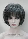 Women Fashion Short Wigs Blonde Brown Black Wig Bob Curly Wigs Real Natural Hair