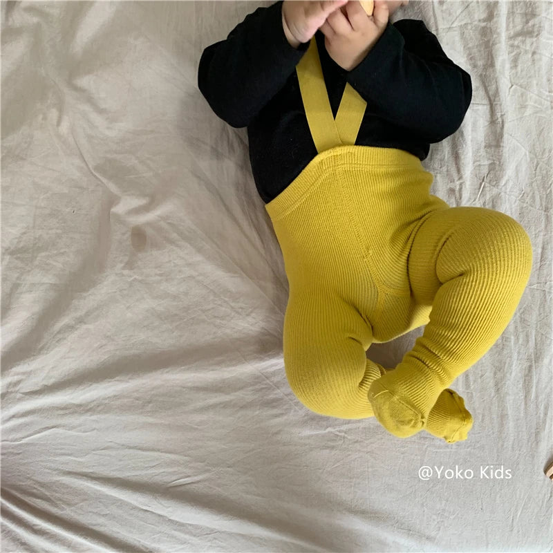 Newborn Baby Tights Brand New Autumn Luxurious Quality Infant Boy and Girls Keep Warm Tight With Strap Toddler Lovely Bottoms