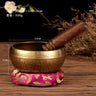 Tibetan Singing Bowl Buddhist Meditation Massage Yoga Chakra Nepal Singing Bowls Sound Healing Instruments with Accessories Gift