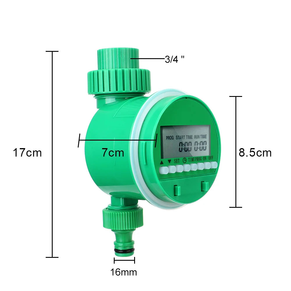 LCD Display Garden Watering Timer Electronic Automatic Drip Irrigation Controller Smart Valve Watering Control Equipment