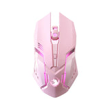 Wireless Mouse Bluetooth Rechargeable Mice Ultra-thin Silent LED Colorful Backlit Gaming Mouse For iPad Computer Laptop PC