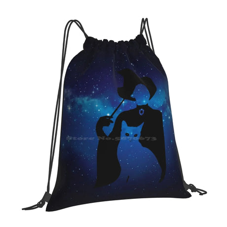 Cat Pattern Design Bag Student's Backpack Mcgonnagal Mcgonagall Potter Magic Castle Wand Witch Kitten Animagus Patronus Love