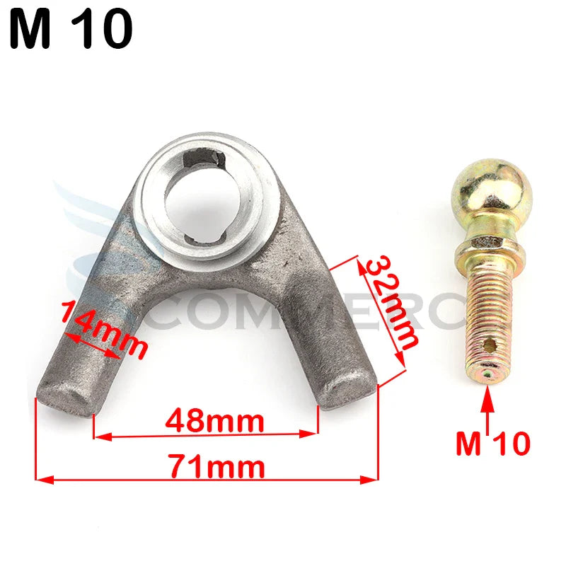 1Set M10/M12 Swing Arm Ball joint Kits Fit For Chinese 110cc- 250cc ATV UTV Go Kart Buggy Quad Bike Welding Accessories