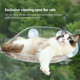 Wall Mount Cat Hammock Wall Shelves Cat Furniture with Suction Cup Transparent Hammock Wall Cat Bed Kitten Furniture for pets