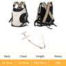 Puppy Kitten Travel Chest Sling Bag Pet Front Cat Dog Carrier Breathable Canvas Portable Backpack Cross Shoulder Strap