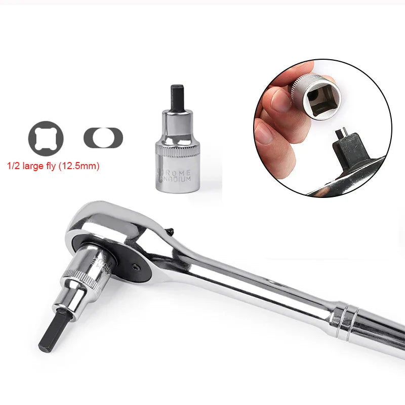 Hydraulic Shock Absorber Removal Tool Claw Ball Head Swing Arm Suspension Separator Labor-Saving Car Disassembly Tool