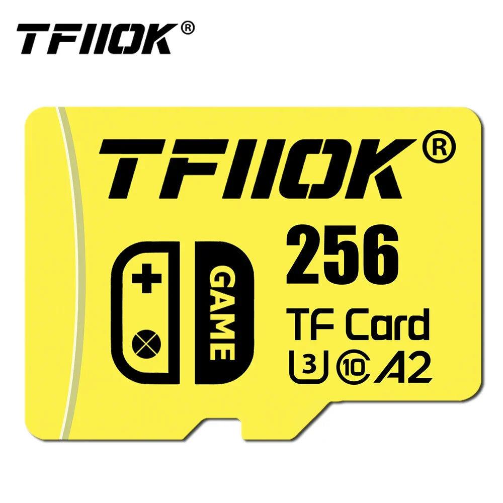 TFMICROSD Card For Nintendo Switch 128GB Memory Card 256GB High Speed Class10 Mini TF Flash Card For Diy Gaming Computer/Camera