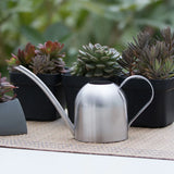 Stainless Steel Watering Pot Garden Plant Flower Long Mouth Sprinkling Pot Watering Accessories 450ml/800ml/1500ml