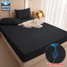 100% Waterproof Mattress Covers Protector Adjustable Bed Fitted Sheets With Elastic Band Single Double King Size 140/160/180x200