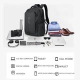 FENRUIEN Leisure Business Waterproof Backpack for Men USB Charging 15.6 Inch Laptop Bags travel Rucksack College Backpack Bags