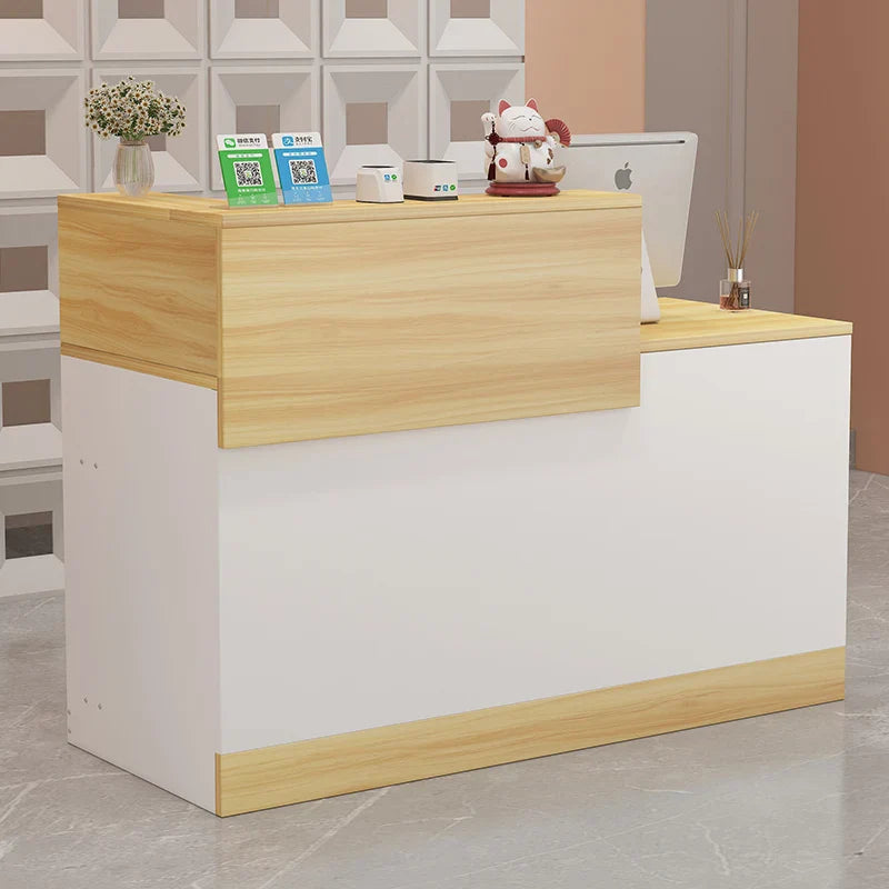 Small Desks Reception Desks Counter Counter Luxury Checkout Reception Desks Front Desk Mostrador Negocio Commercial Furniture