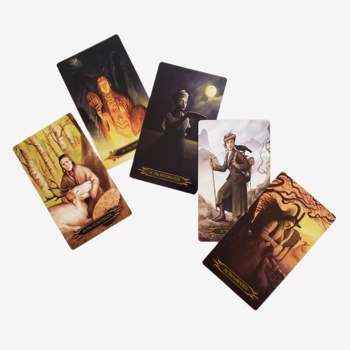 New Card Deck 12x7cm A Compendium of Witches Oracle Cards 60 Cards/Set Family Friends Party Divination Board Game Holiday Gift