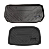 For Tesla Model Y Plain TPE Cargo Liner Sets Trunk Mat & Sides Wall Carpet Protector & Seat Back Cover Front/Lower Boot Liners