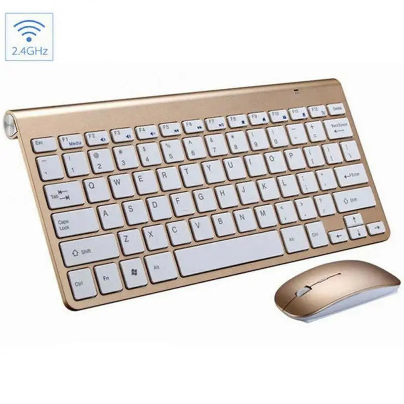 Spanish Hebrew Korean Thai Wireless Keyboard Mouse Combo 2.4G Mini Portable Wireless Keyboard and Mouse for Windows Android