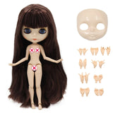 ICY DBS 10th Anniv Blyth doll 30cm 1/6 BJD toy glossy/matter shiny face colorful hair joint body