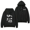 hoodie sweatshirts men hood top ryodan clothes hunter jacket with spider liquor rotating hood tee scooter hood zip-up