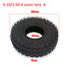 4.10/3.50-4 Tires 4.10-4 3.50-4 Tyre And Inner Tube for Electric Tricycle, Trolley,Electric Scooter,warehouse Car Tire Parts