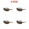 1/2/4PCS Outdoor Men Cycling Sunglasses Road Mountain Riding Protection Sports Glasses Goggles Eyewear MTB Bike Sun