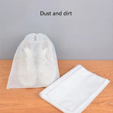 20/40Pcs Shoes Dust Covers Travel-Dustproof Boot Shoes Storage Drawstring Bags Organizer Carry Case Household Storage