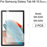 Tablet Tempered glass film For Samsung Galaxy Tab A 10.1" 2016 Proof Explosion prevention Screen Protector 2Pcs SM-T580 T585