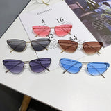 New Cat Eye Sunglasses Women Trendy 2023 Vintage Fashion Sun Glasses Lentes De Sol Mujer Lunette Soleil Femme Zonnebrillen Dames