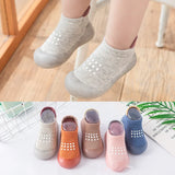 Baby Boy First Walkers Children Sock Shoes Non-slip Floor Socks Boy Girl Soft Rubber Sole Shoes Toddler Sock  Infant Booties