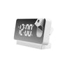 Projection Alarm Clock for Bedroom LED Digital Clock Projection on Ceiling Wall Rechargeable Time Temperature Display Snooze