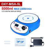 DXY LCD Digital Laboratory Magnetic Stirrer with two Stir Bar Home Mini Drink Sauces Coffee Mixer 3000/5000ml Vortex Equipment