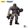 [IN-STOCK] JOYTOY  Warhammer 40k 1/18 Action Figure Astra Militarum Cadian Command Squad (5PCS/SET) Anime Military Model