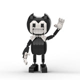 Buildmoc Horror Game Bendy Role For Ink Machine Building Blocks Cute Dark Anime Doll Bricks Toys Child Birthday Christmas Gifts