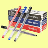 12pcs/lot Basic liner roller ball pen for writing signature 0.5mm ballpoint 3 color gel ink pens Office tools School supplies