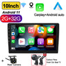 7"/9"/10" Android 13 Car Radio Androidauto Carplay 2 Din GPS Car Audio Automotive Multimedia Player car intelligent systems